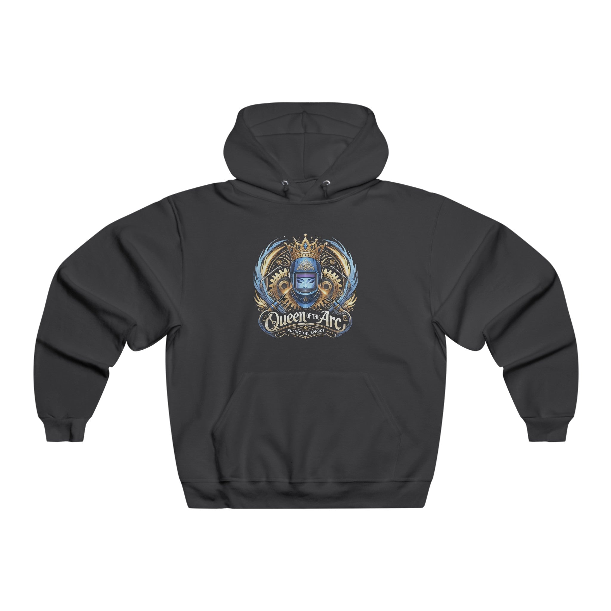 Female Welding Hoodie - Queen Of The Arc