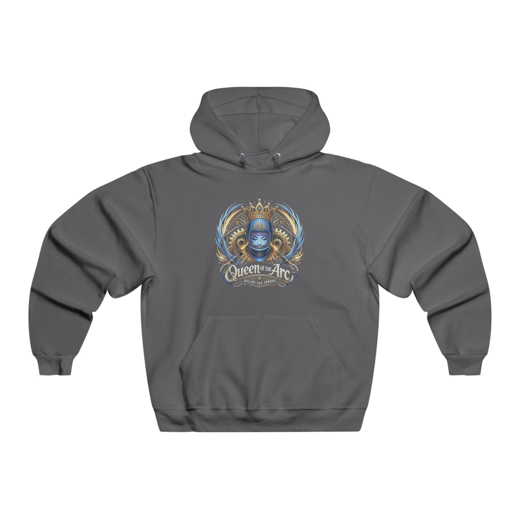 Female Welding Hoodie - Queen Of The Arc