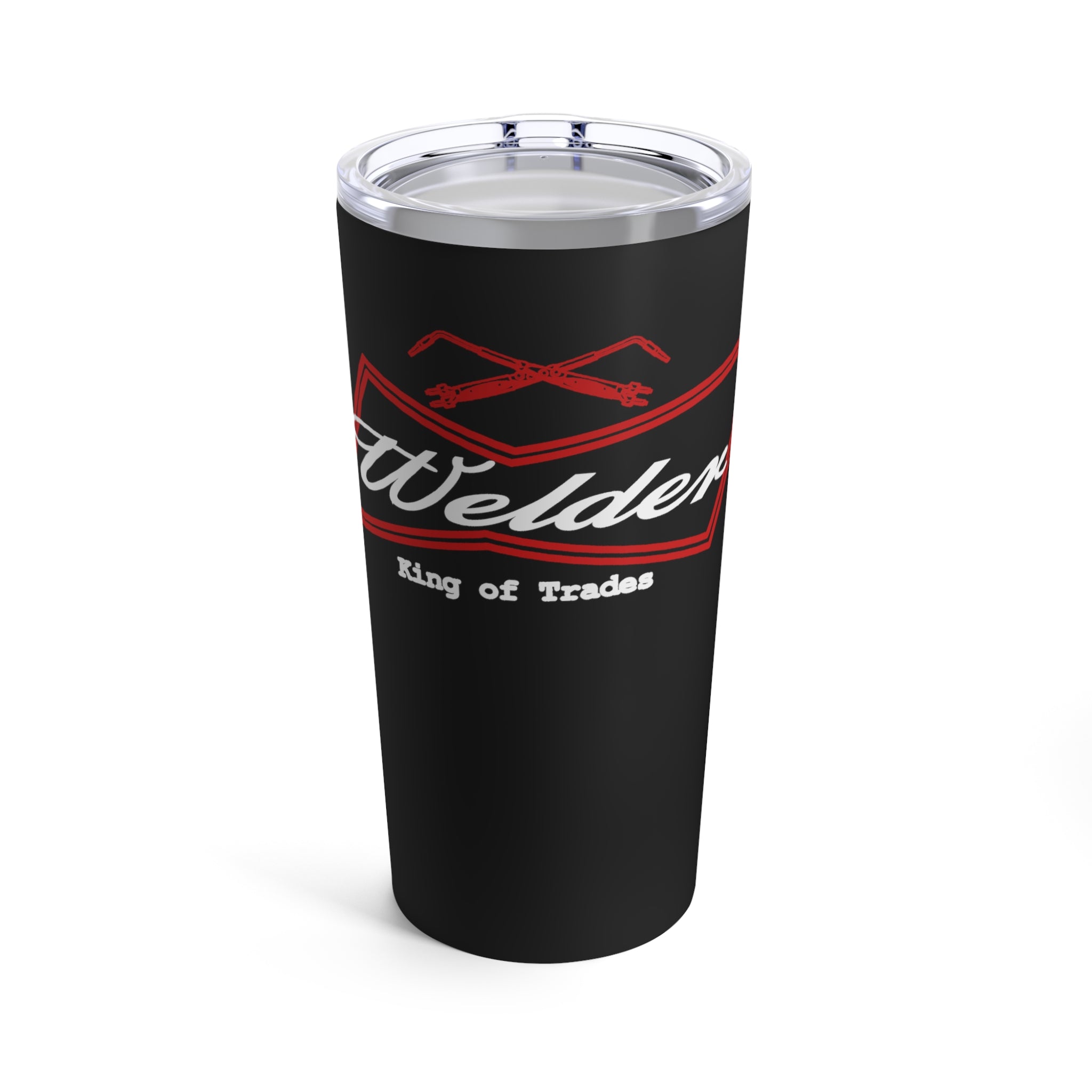 Keep drinks hot or cold with this rugged 20 oz vacuum‑insulated stainless steel tumbler—dishwasher‑safe, built for blue‑collar grit, and proudly American.