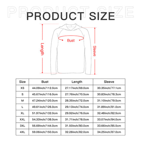 Rosie Riveter Sun Protection Long Sleeve Hoodie - UPF50+ Available at workwearcomfort.com