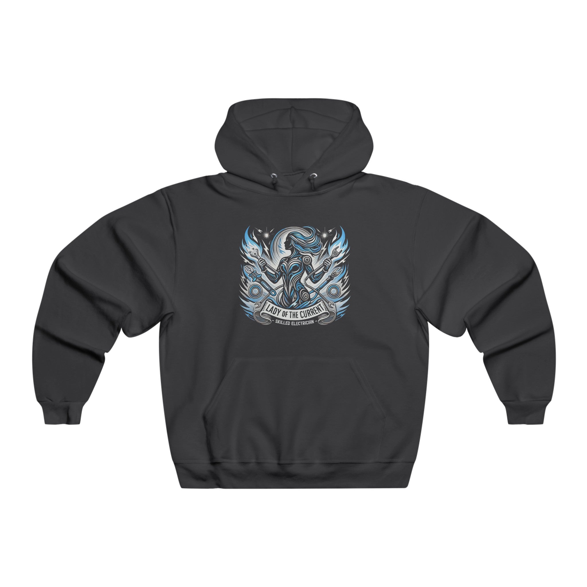 Female Electrician Hoodie - Lady of the Current