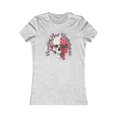 Beautiful and Unpredictable Women's T-shirt available at Workwearcomfort.com