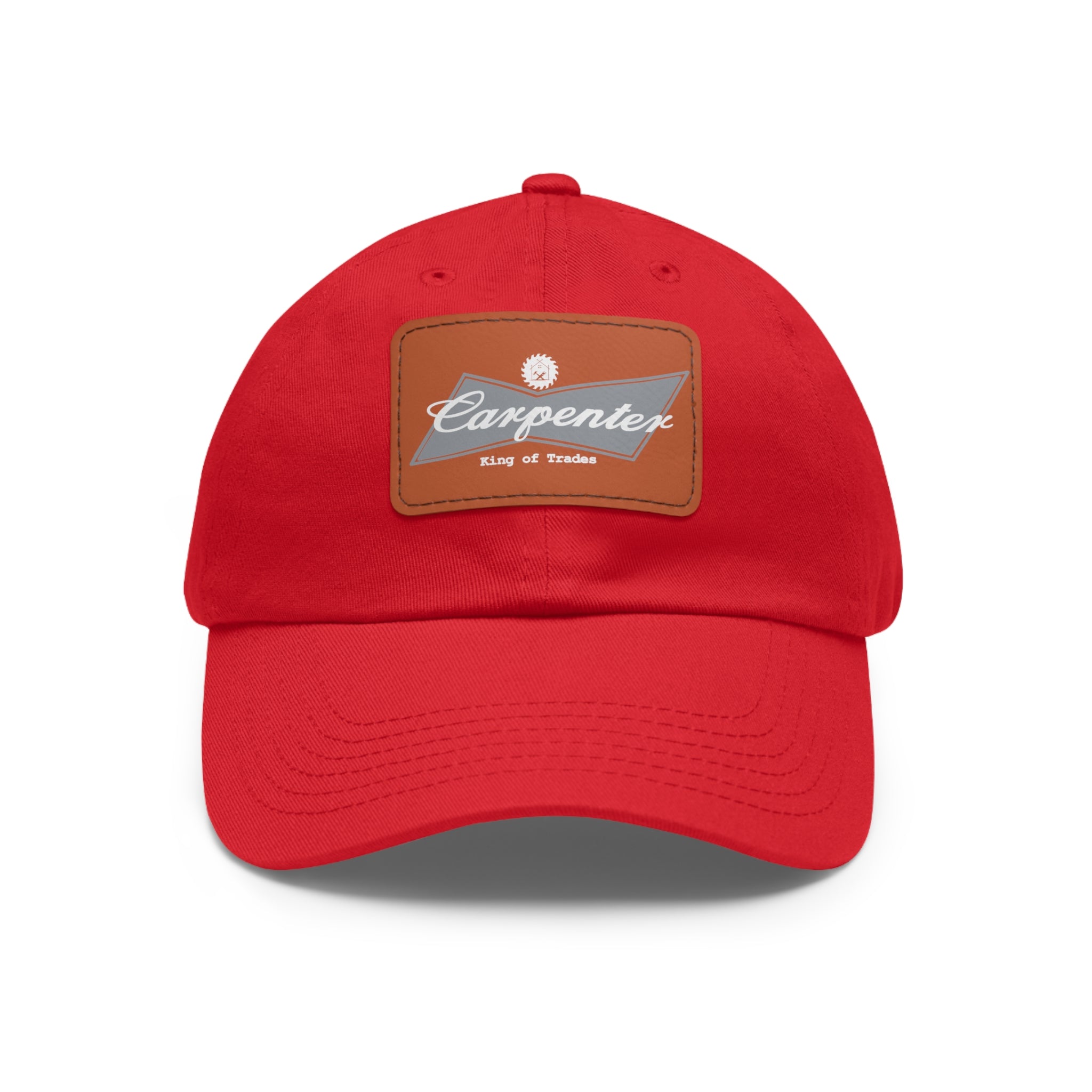 Carpenter Blue-Collar Leather Patch Hat