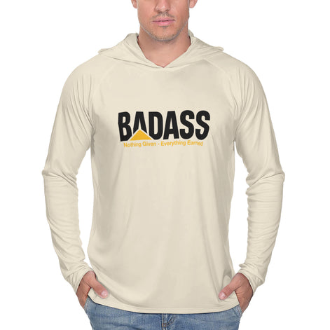 UPF 50+ Lightweight Sun Work Hoodie - Badass Nothing Given