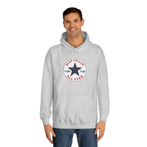 Blue Collar All Star Parody Hoodie