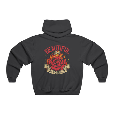 Women's Beautiful But Dangerous Hooded Sweatshirt Workwearcomfort.com