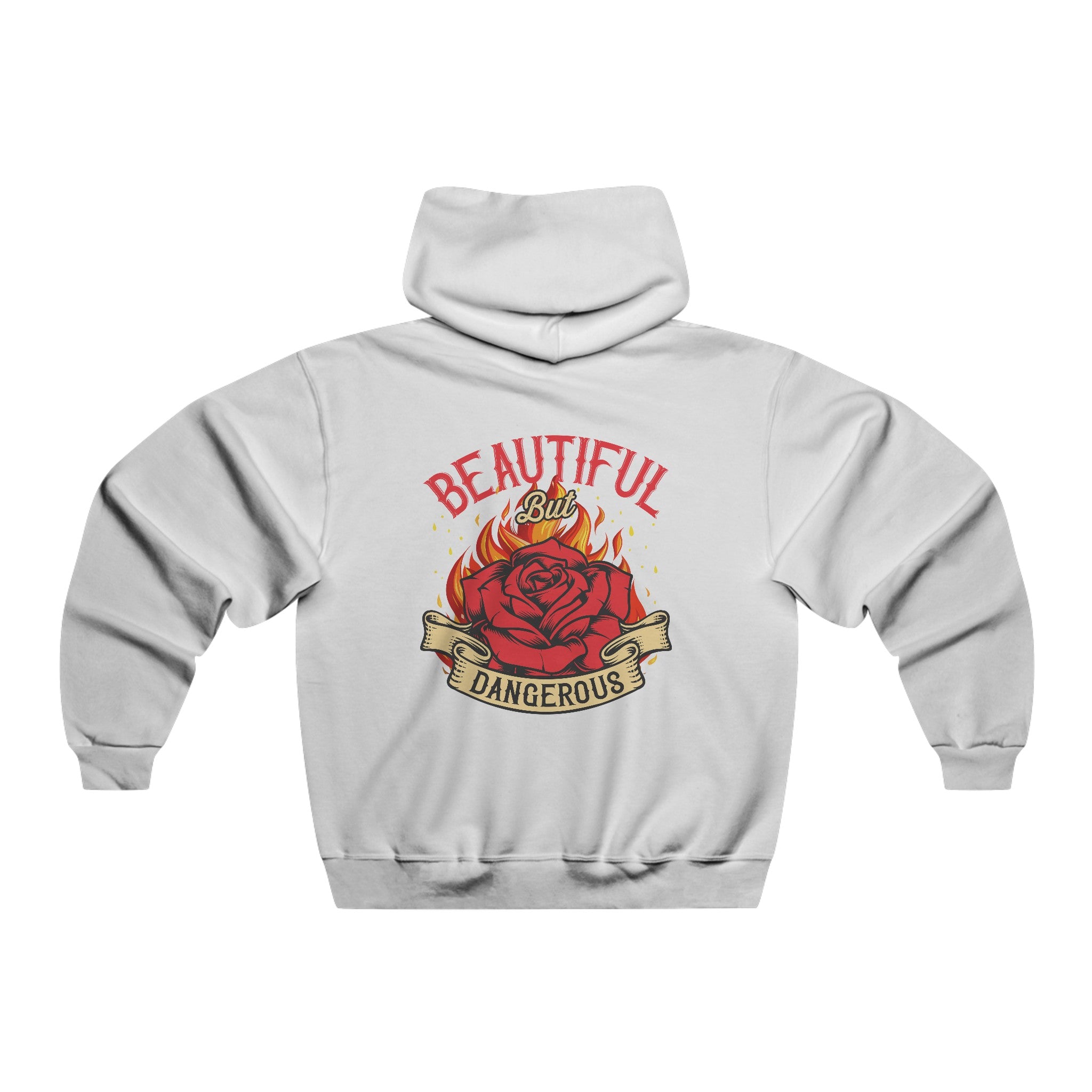 Women's Beautiful But Dangerous Hooded Sweatshirt Workwearcomfort.com
