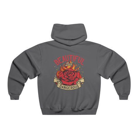 Women's Beautiful But Dangerous Hooded Sweatshirt Workwearcomfort.com