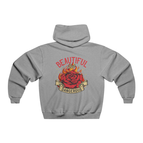 Women's Beautiful But Dangerous Hooded Sweatshirt Workwearcomfort.com
