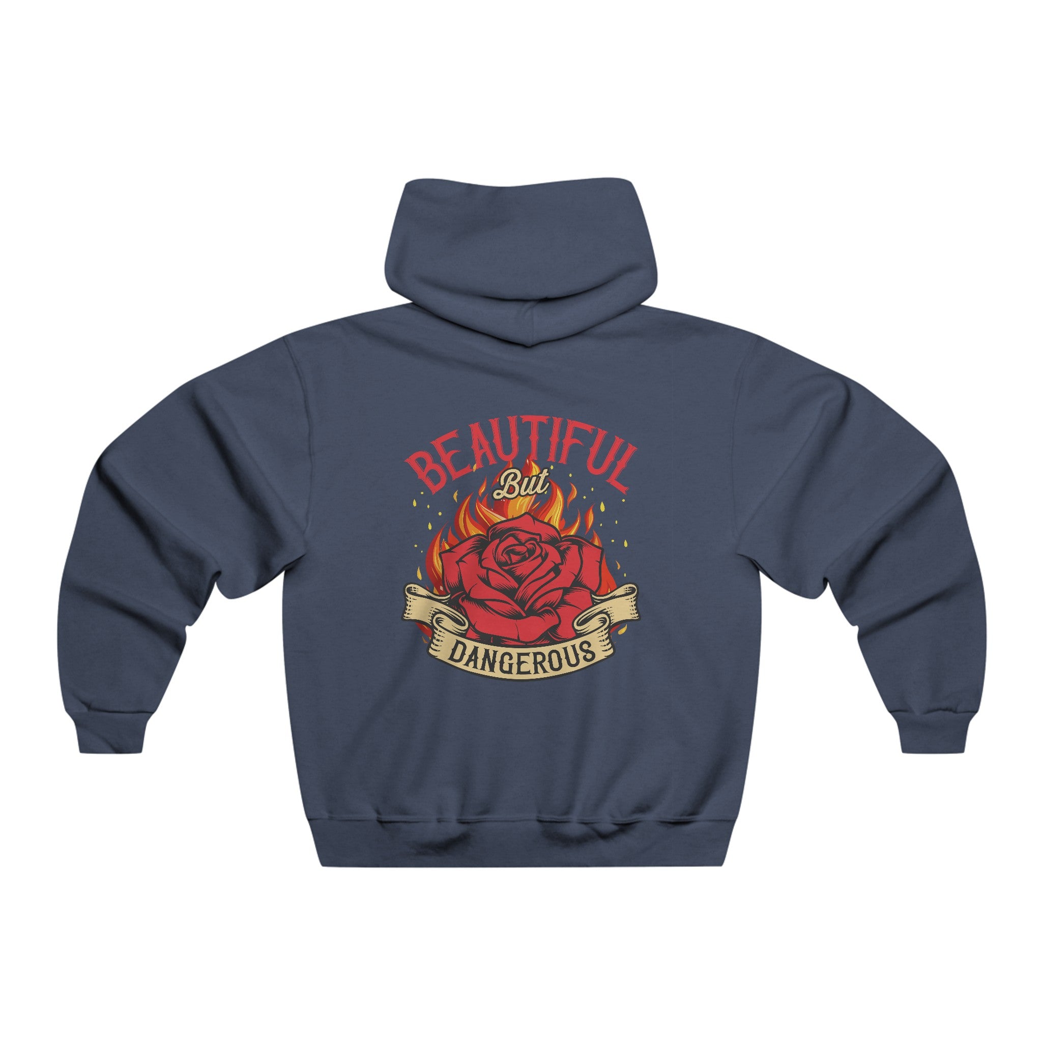Women's Beautiful But Dangerous Hooded Sweatshirt Workwearcomfort.com