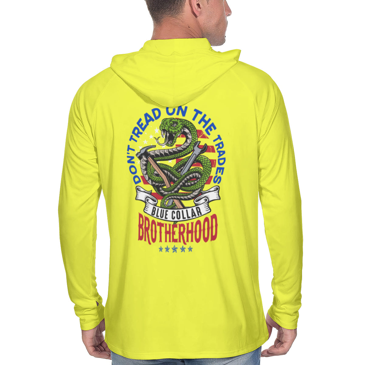 UPF 50+ Lightweight Sun Work Hoodie - Don't Tread On The Trades
