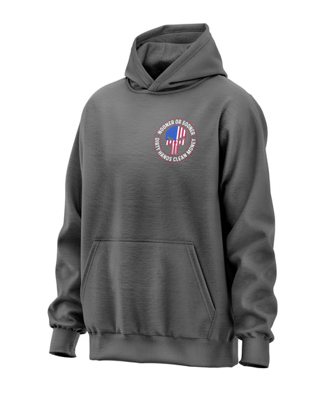 Nooner or Sooner Punisher Hooded Sweatshirt