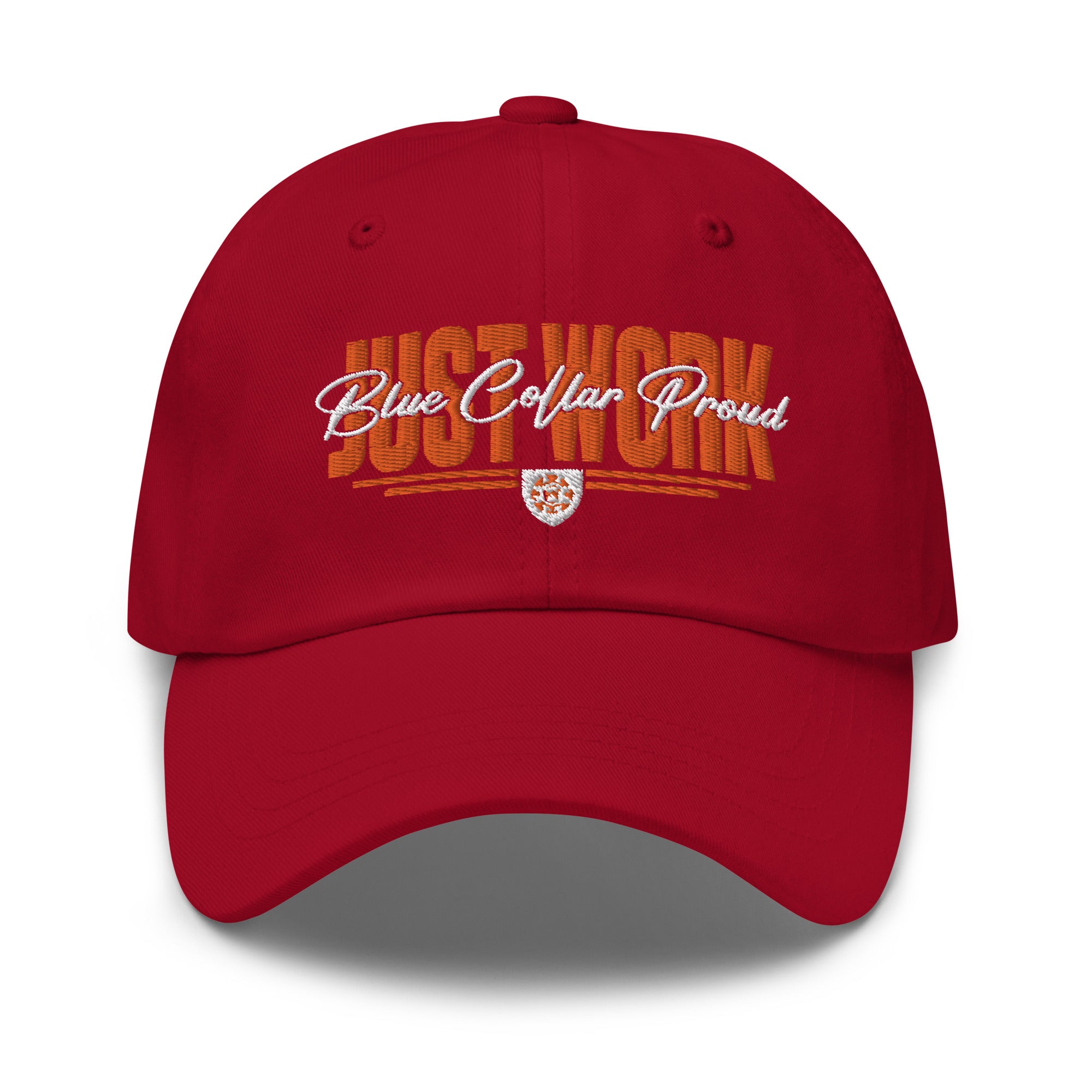 Just Work Blue Collar Proud - Dad Hat Cap