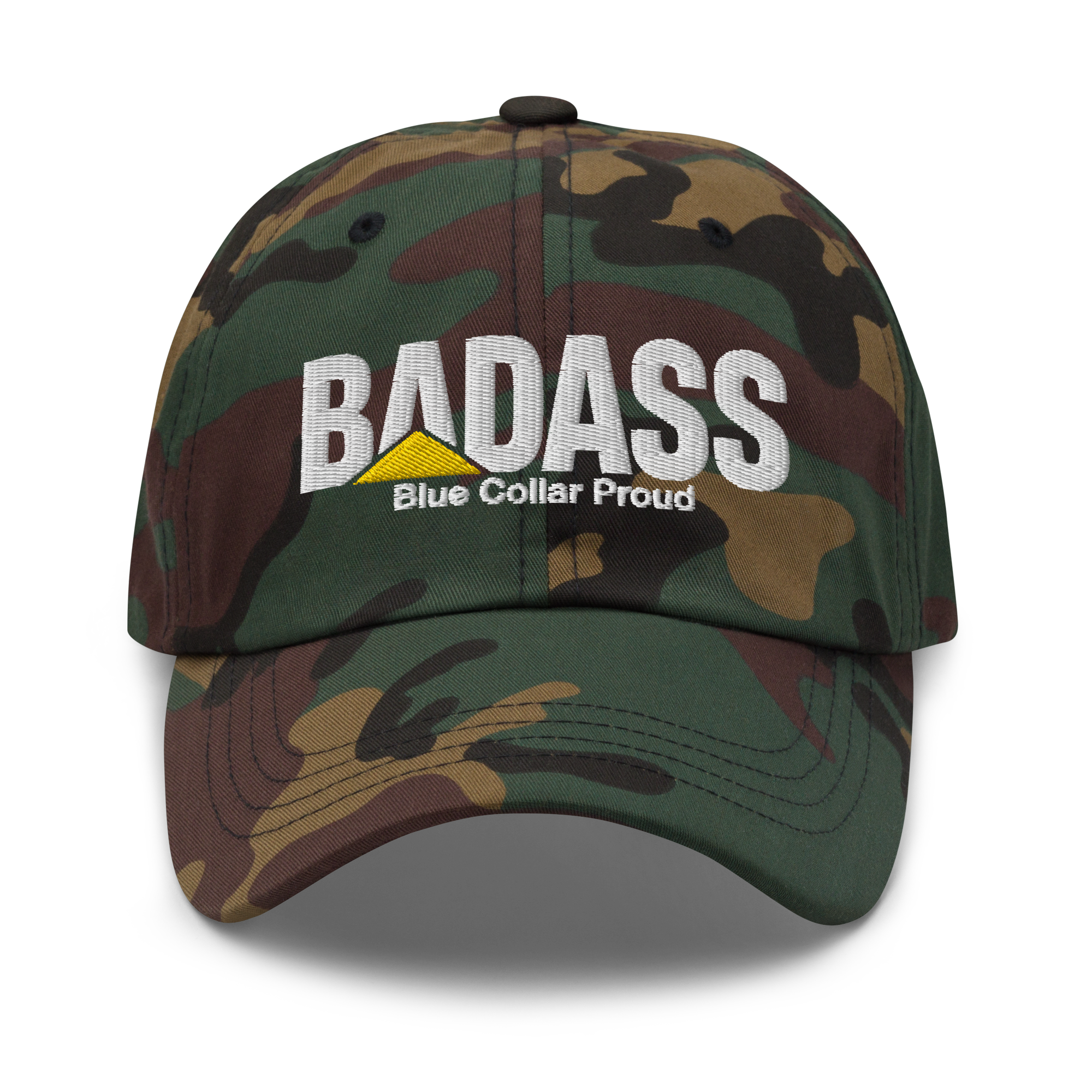 Badass Blue Collar Proud - Dad Hat Cap