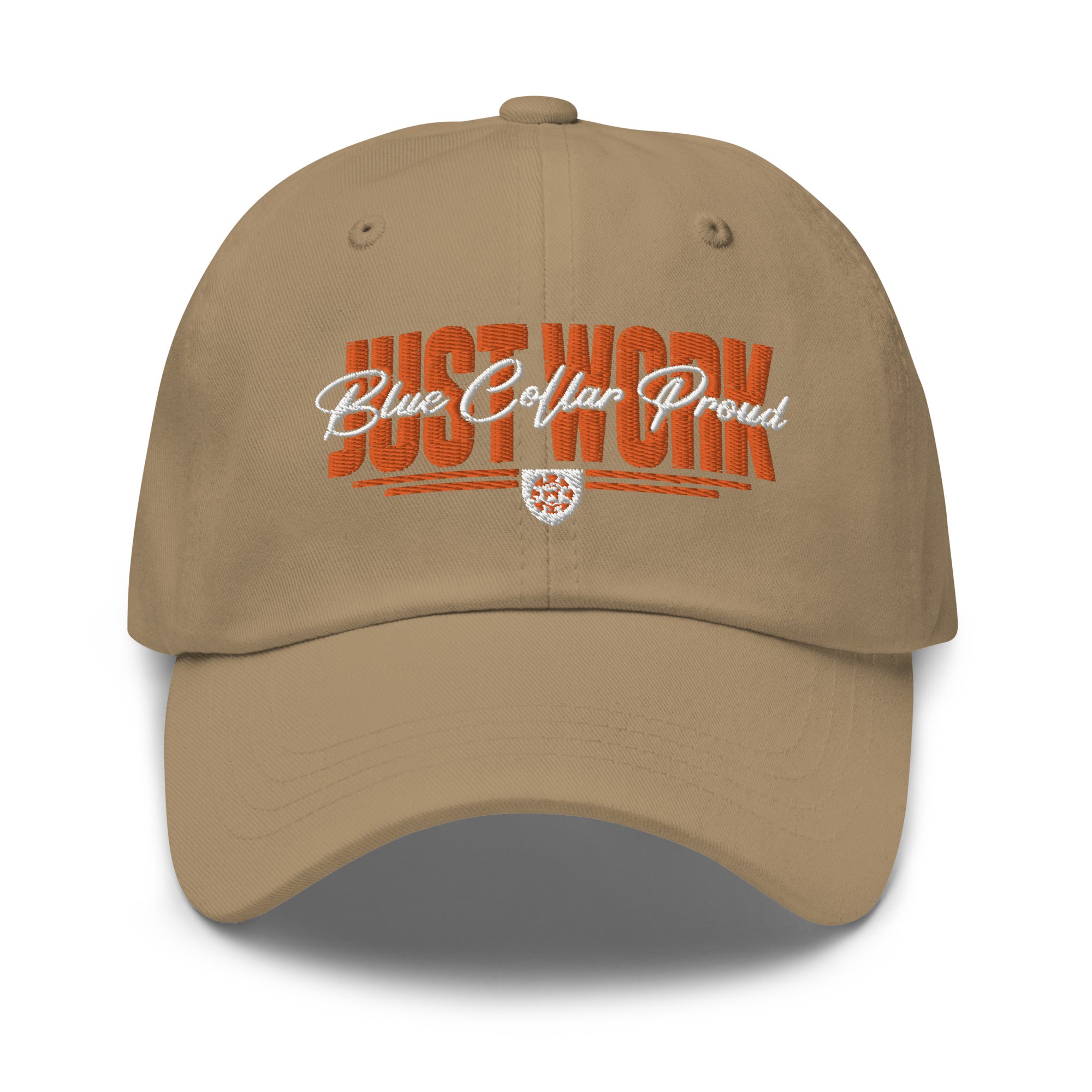Just Work Blue Collar Proud - Dad Hat Cap