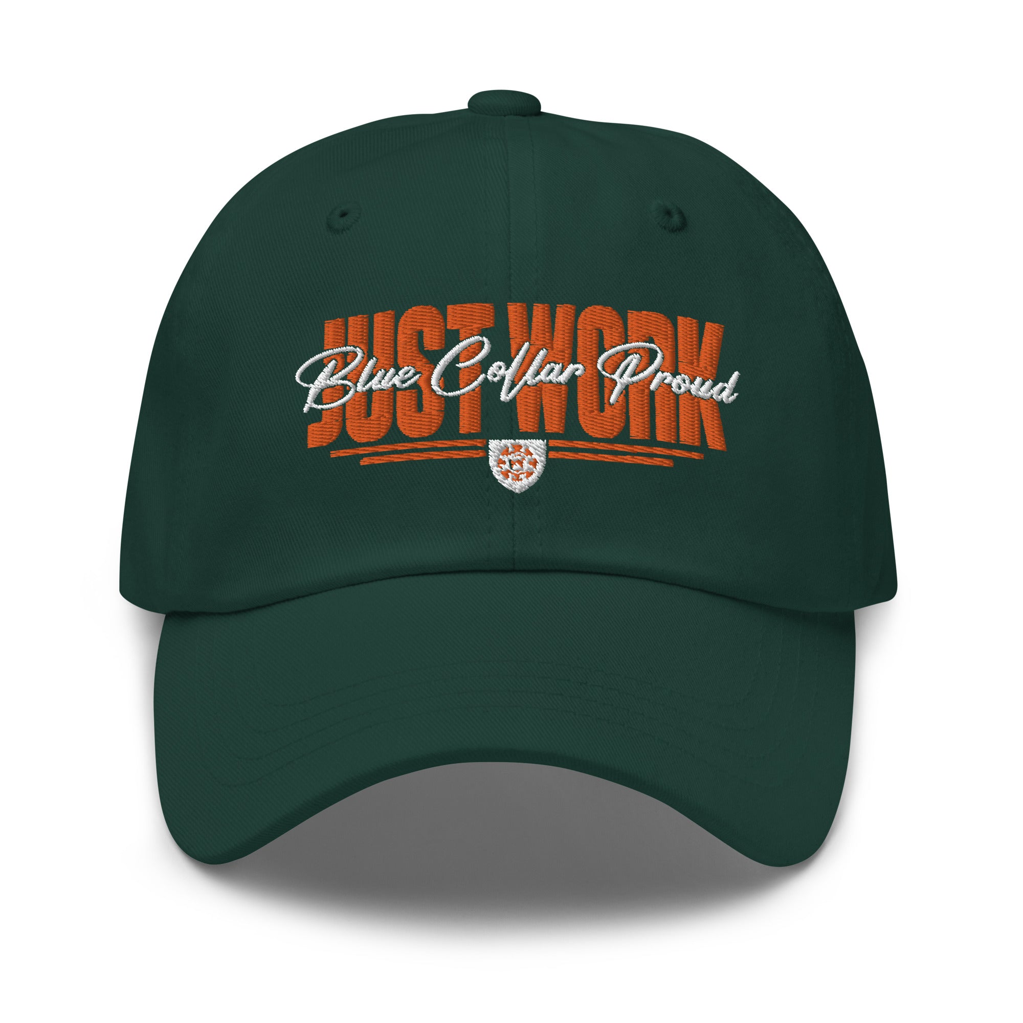 Just Work Blue Collar Proud - Dad Hat Cap