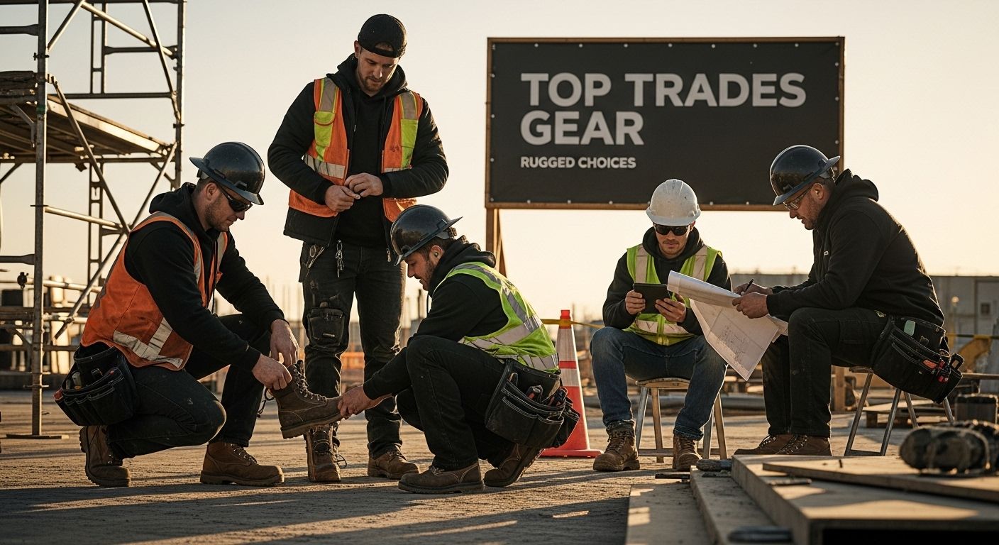 trades workwear crew
