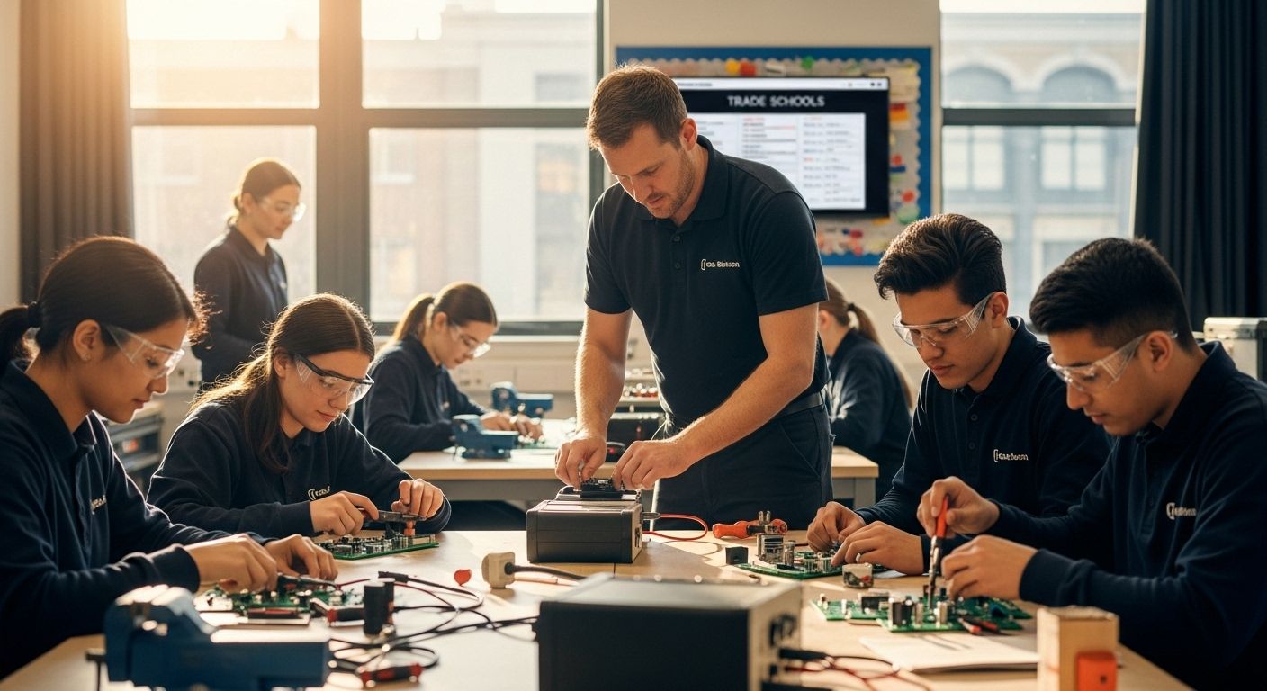 trade school classroom