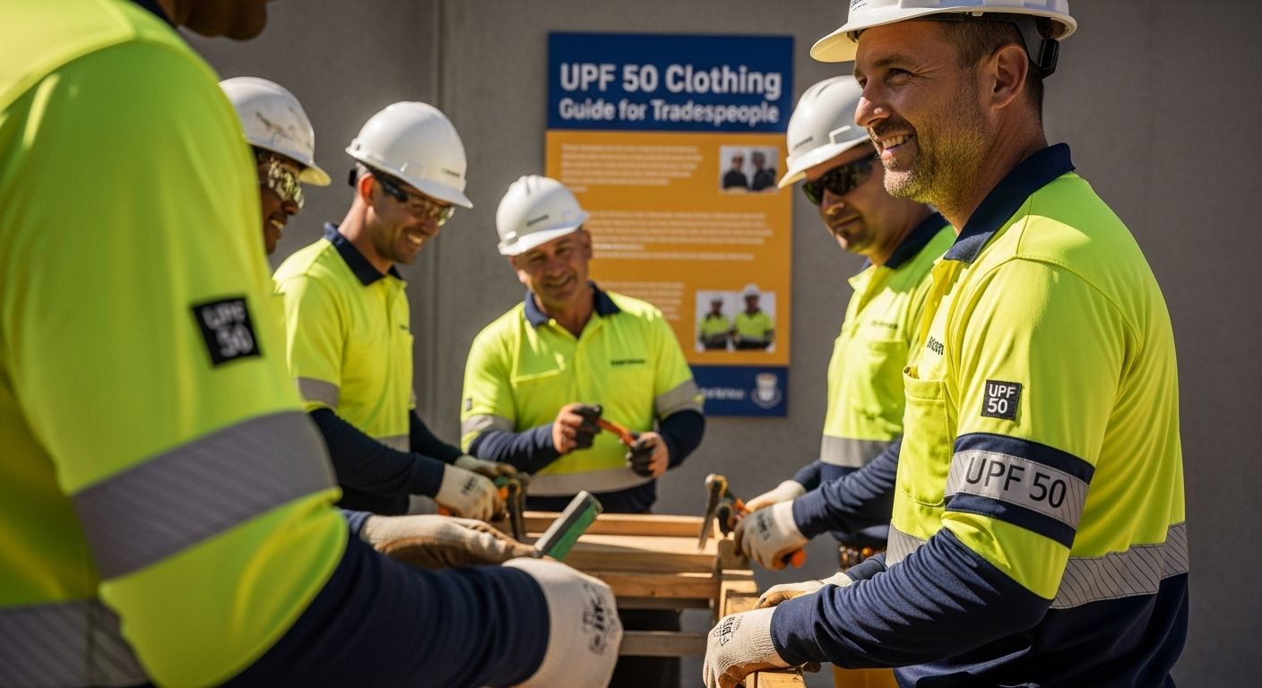 UPF 50 tradesperson clothing