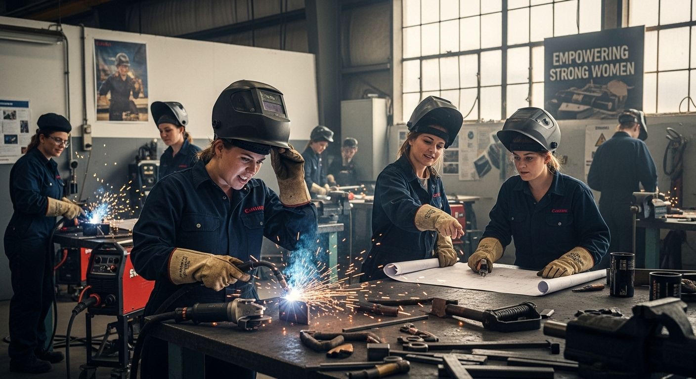 female welder empowerment