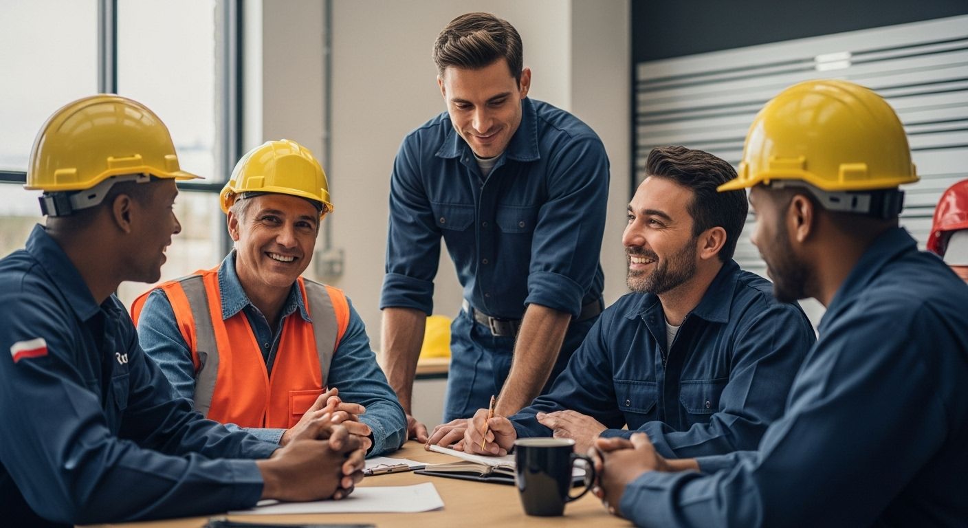 motivational workers teamwork positivity