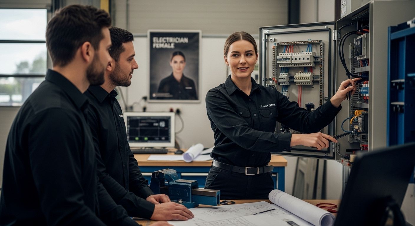 electrician female workforce