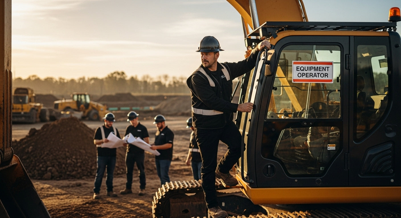 construction equipment operator job