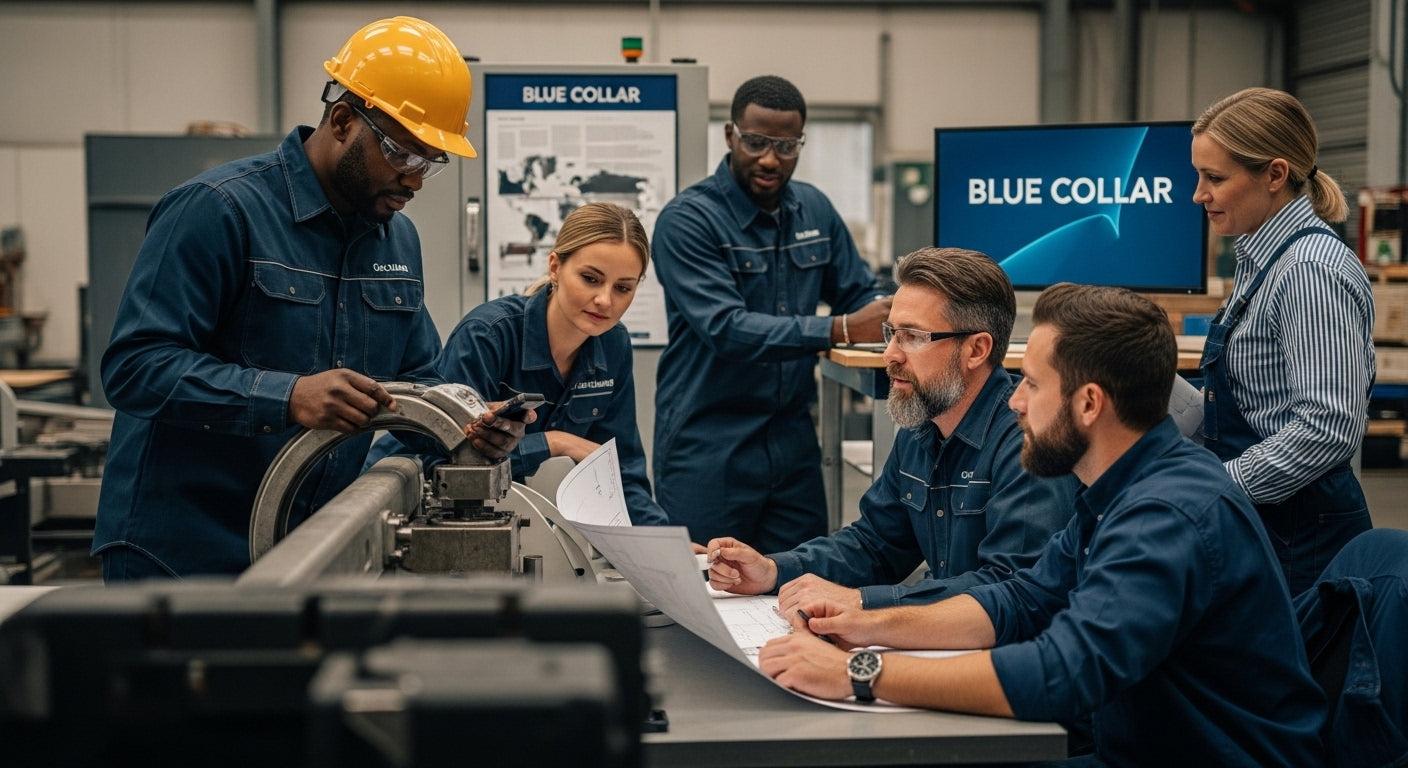 blue collar workplace definition