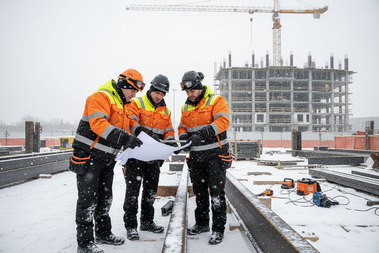 winter construction workwear