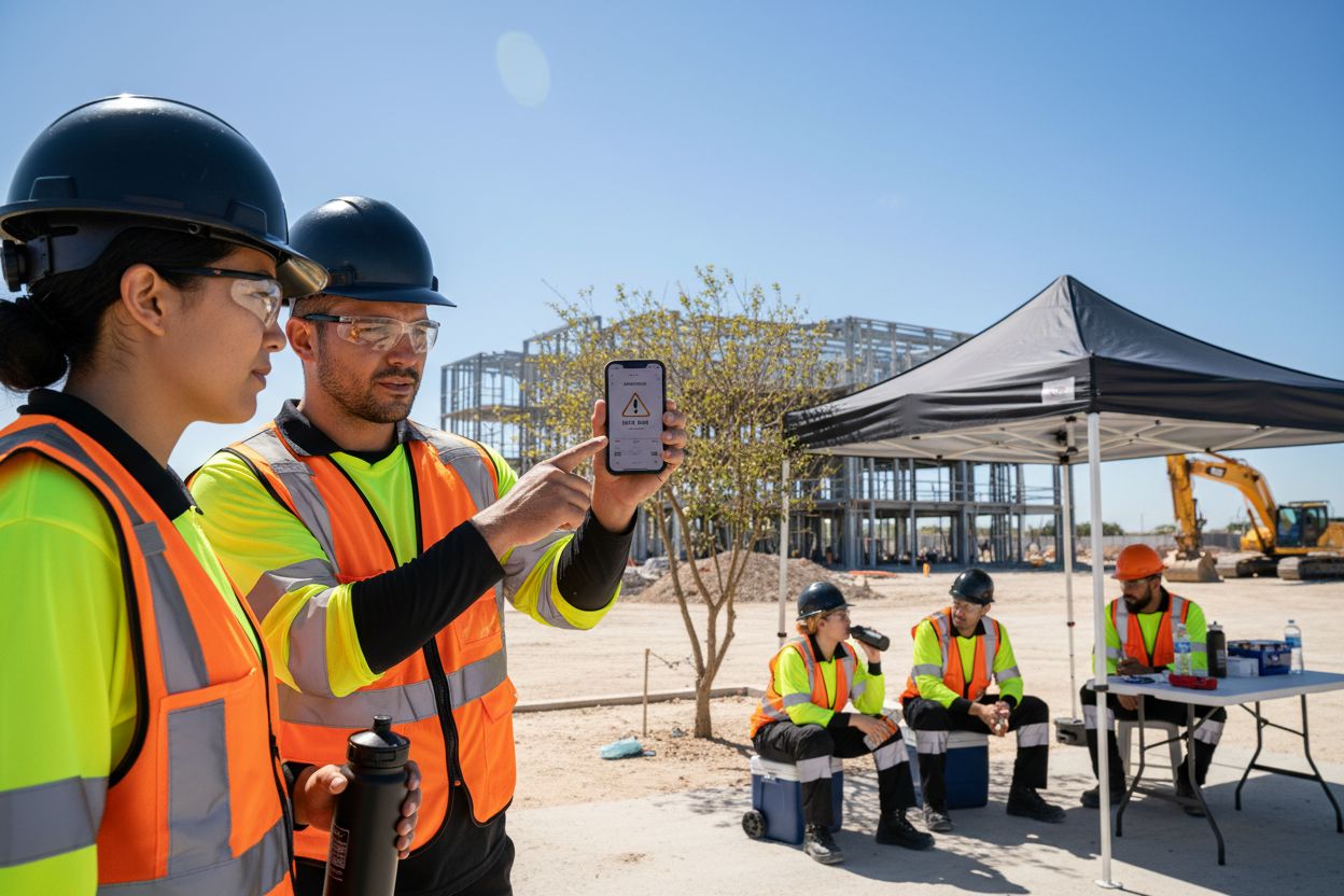 work site sun safety