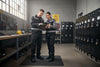motivated blue-collar teamwork