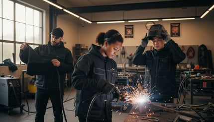 welder hoodie workshop
