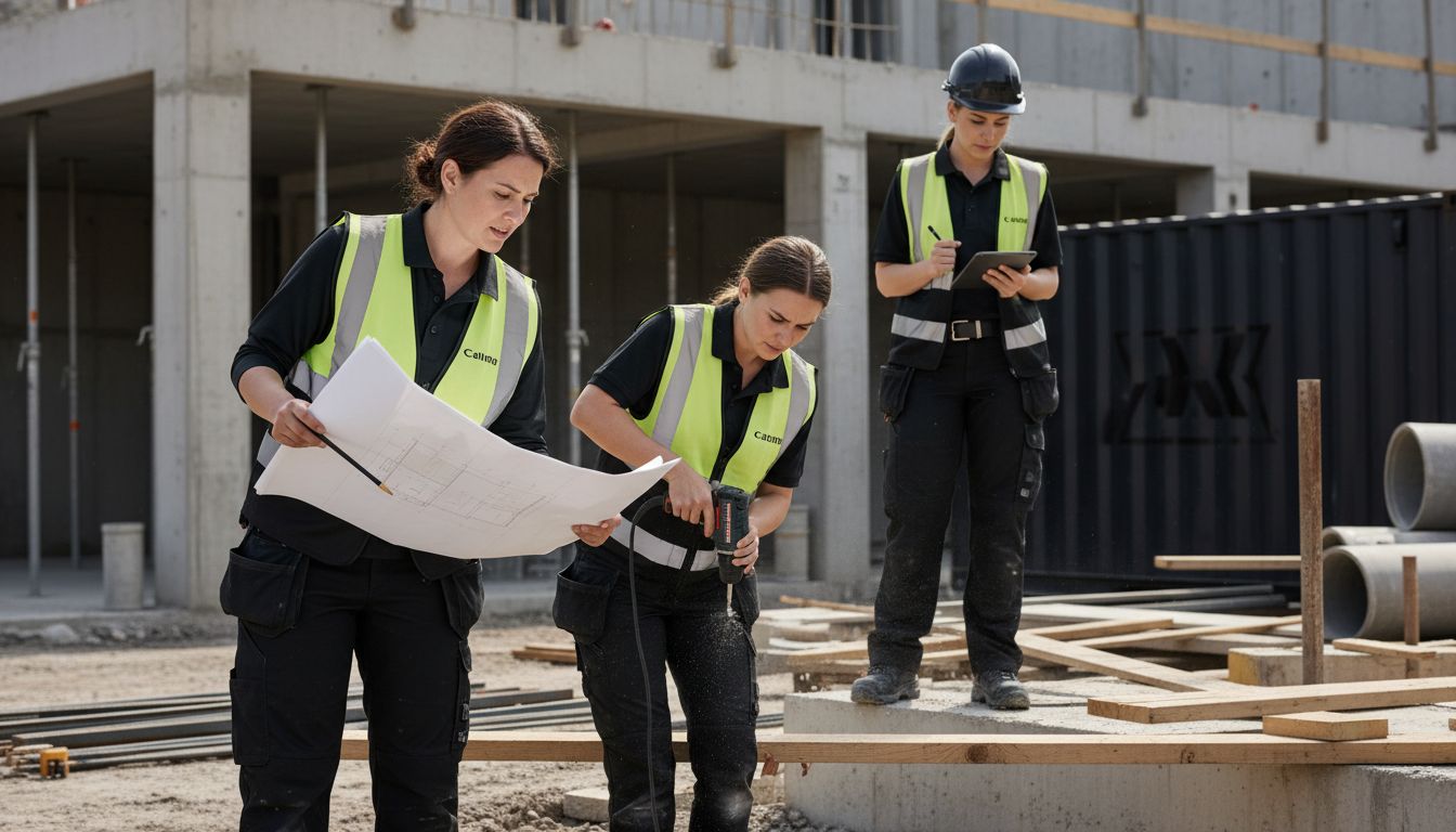 women construction workwear