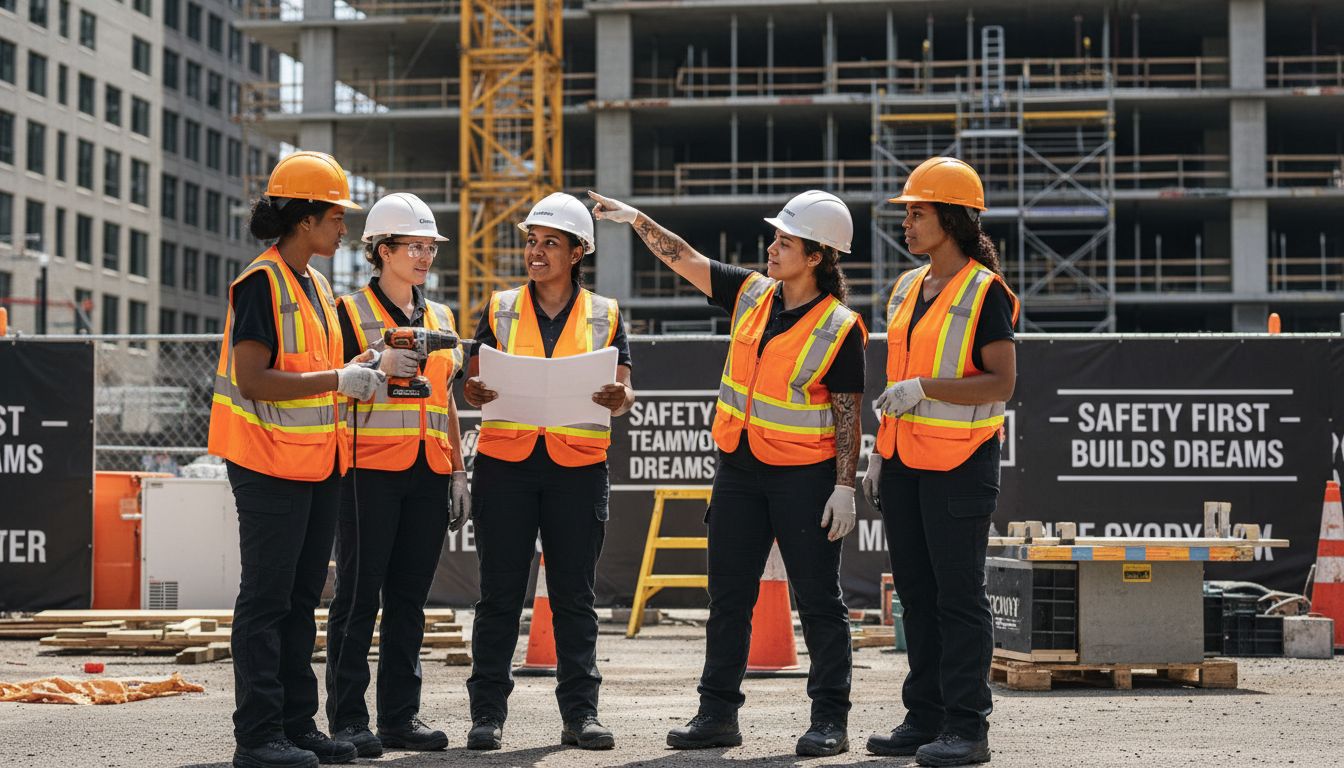 women construction workwear