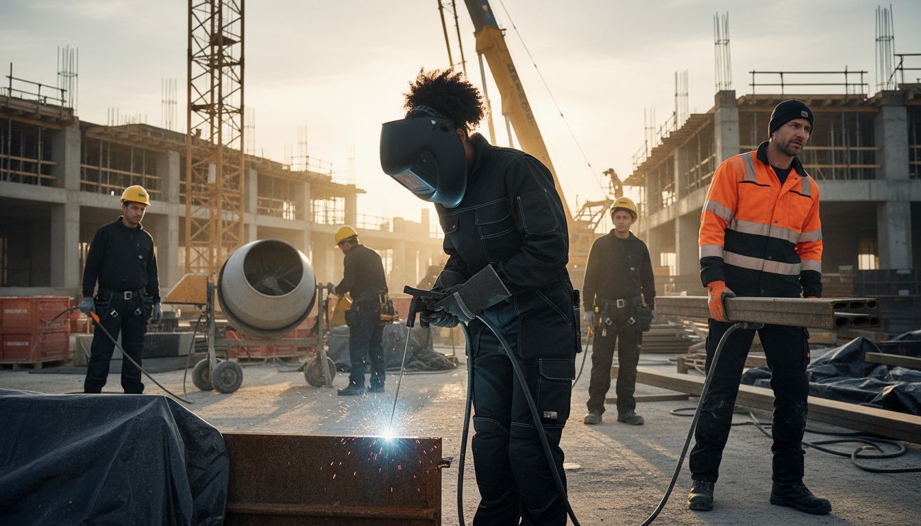 construction workwear professional