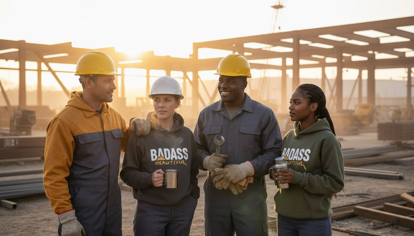 blue collar teamwork