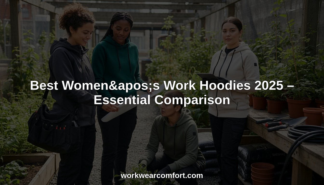 best women's work hoodies 2025 hero header image