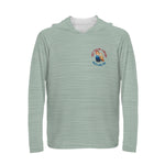 Rosie Riveter Sun Protection Long Sleeve Hoodie - UPF50+ Available at workwearcomfort.com 