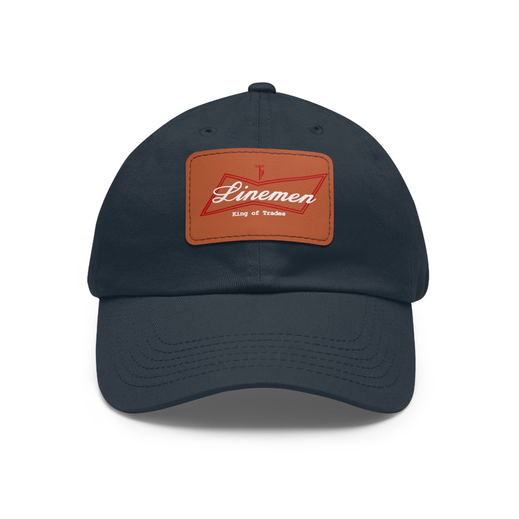 Linemen Leather Patch Hat