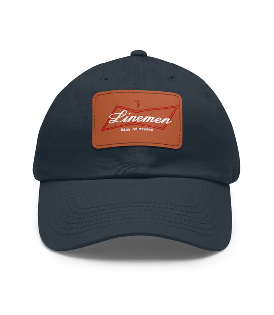 Linemen Leather Patch Hat