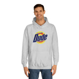Dude Tide Parody Blue Collar Hoodie