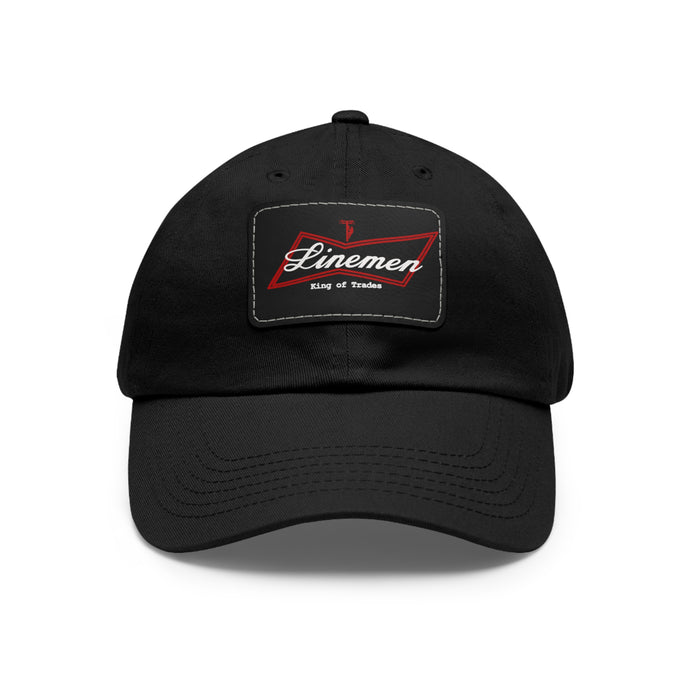 Linemen Leather Patch Hat