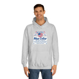 Genuinely Blue Collar Parody Hoodie