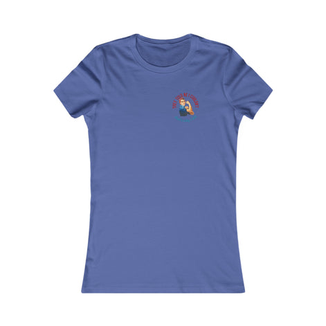 Rosie Riveter "They Told Me I Couldn't" Women's T-Shirt available at workwearcomfort.com