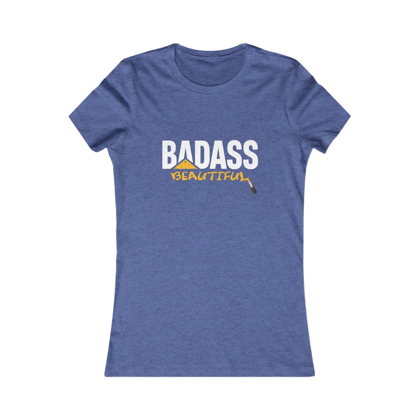 Badass Beautiful Women's T-shirt Available at workwearcomfort.com
