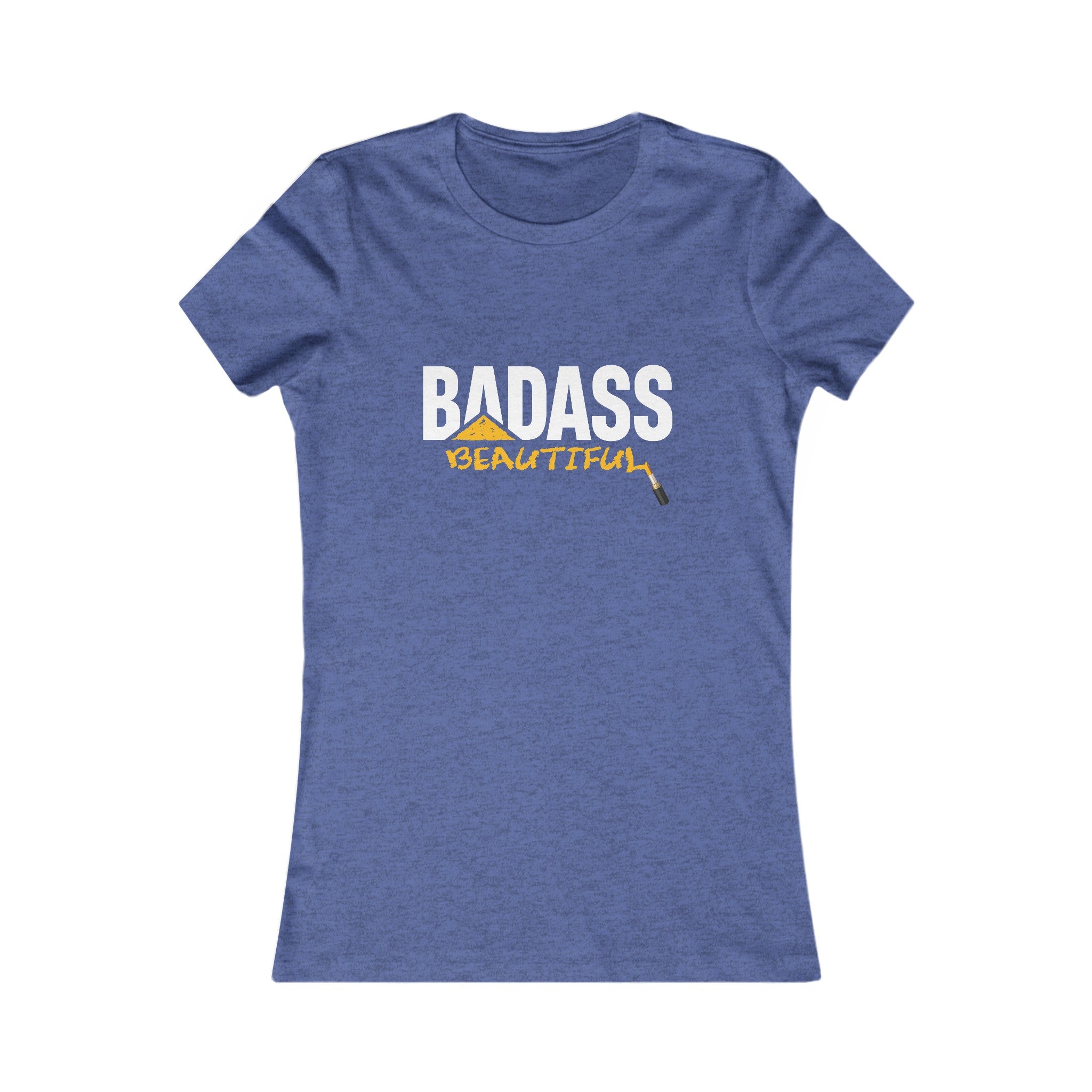Badass Beautiful Women's T-shirt Available at workwearcomfort.com