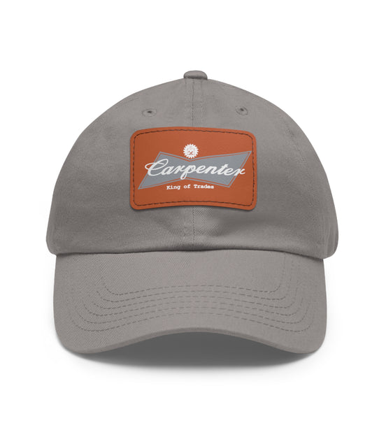 Carpenter Blue-Collar Leather Patch Hat
