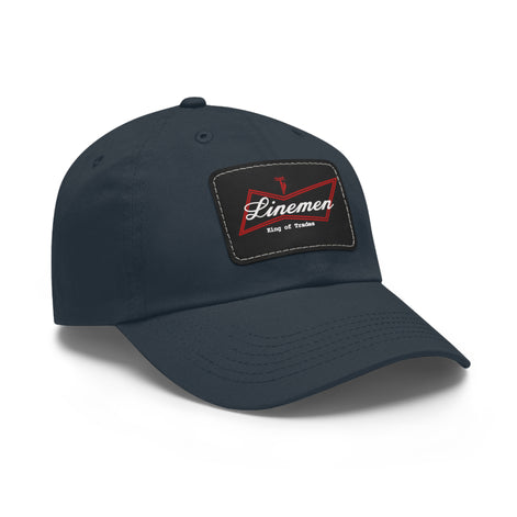 Linemen Leather Patch Hat