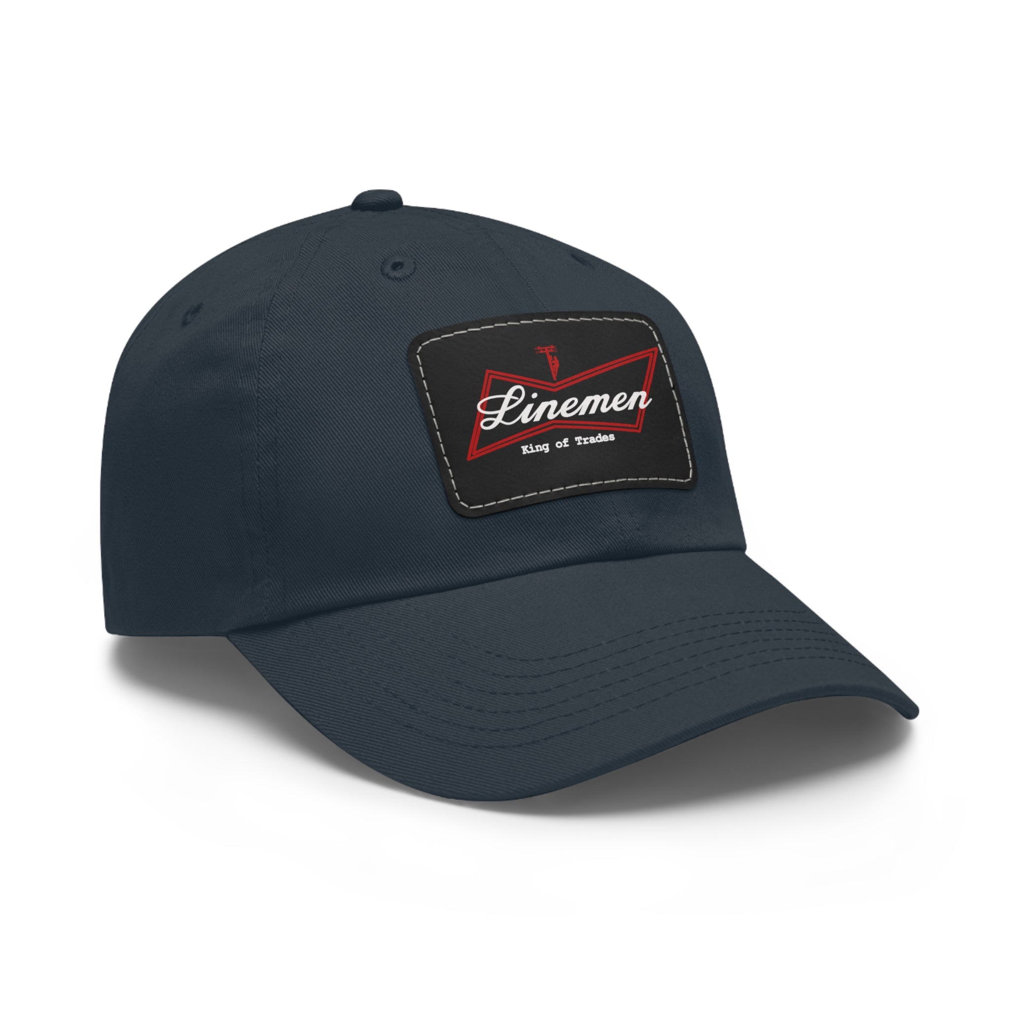 Linemen Leather Patch Hat