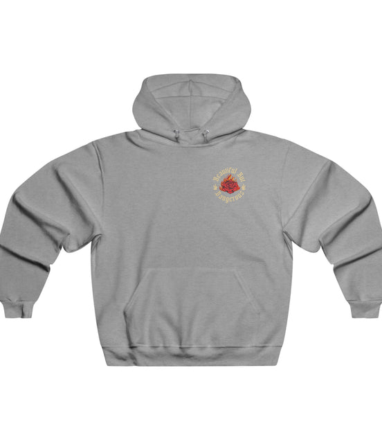 Women's Beautiful But Dangerous Hooded Sweatshirt Workwearcomfort.com